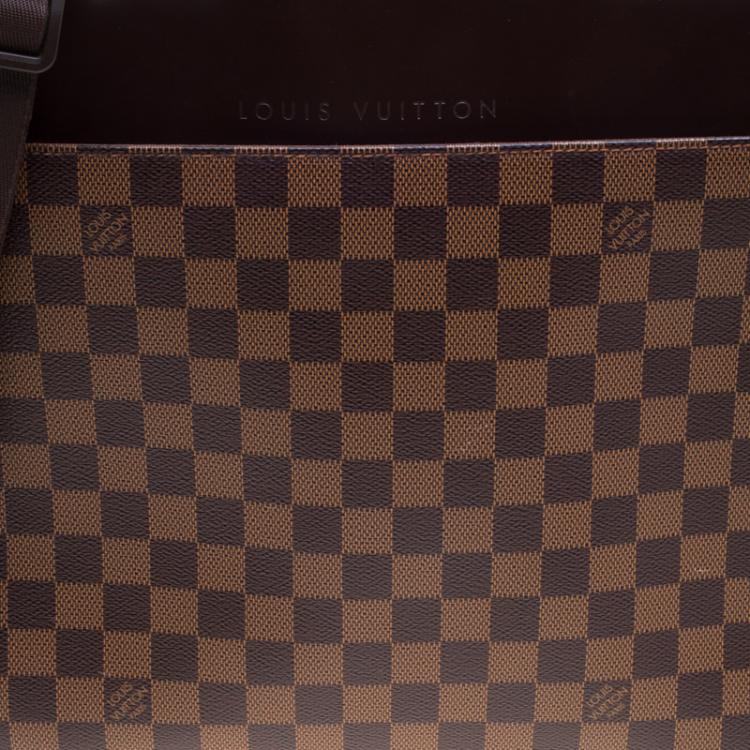 Pre Owned Louis Vuitton Damier Ebene Canvas Porte Ordinateur Sabana Bag