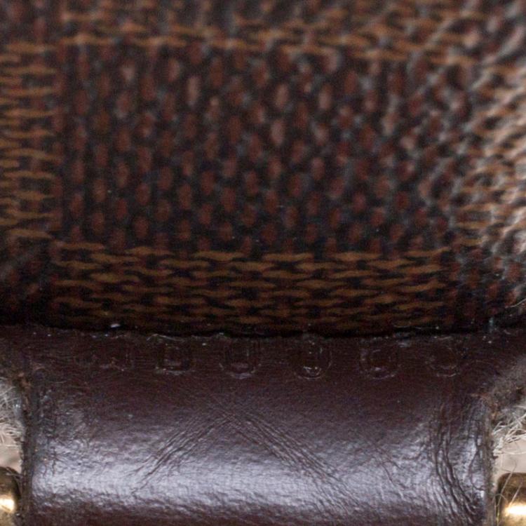 Pre Owned Louis Vuitton Damier Ebene Canvas Porte Ordinateur Sabana Bag