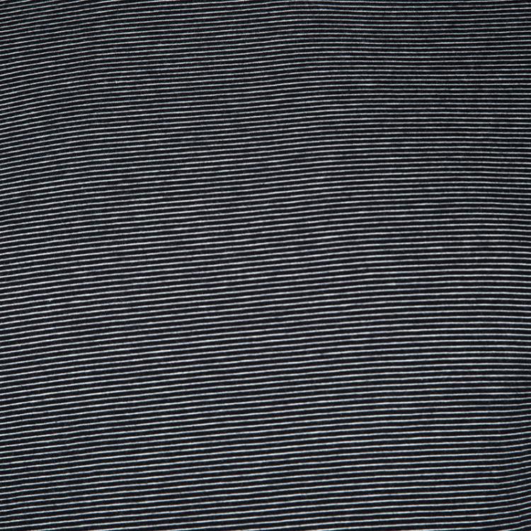 Pre Owned Maison Martin Margiela Monochrome Striped Boat Neck Long Sleeve T-Shirt M