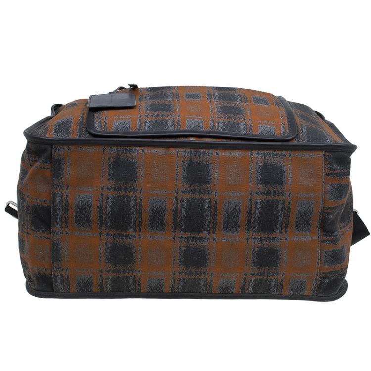 Pre Owned Marc By Marc Jacobs Multi Color Canvas Yes We Can-vas Boxy Duffel Bag