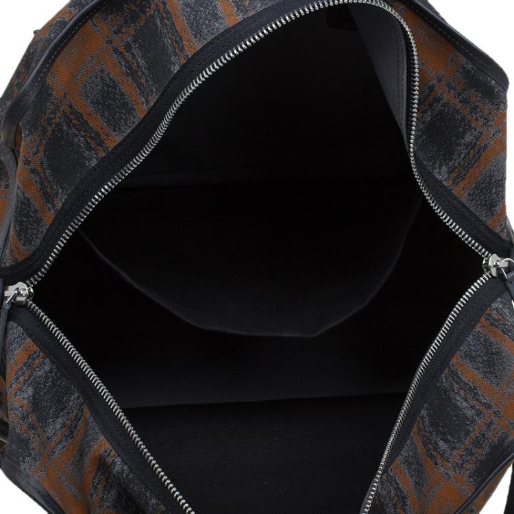 Pre Owned Marc By Marc Jacobs Multi Color Canvas Yes We Can-vas Boxy Duffel Bag