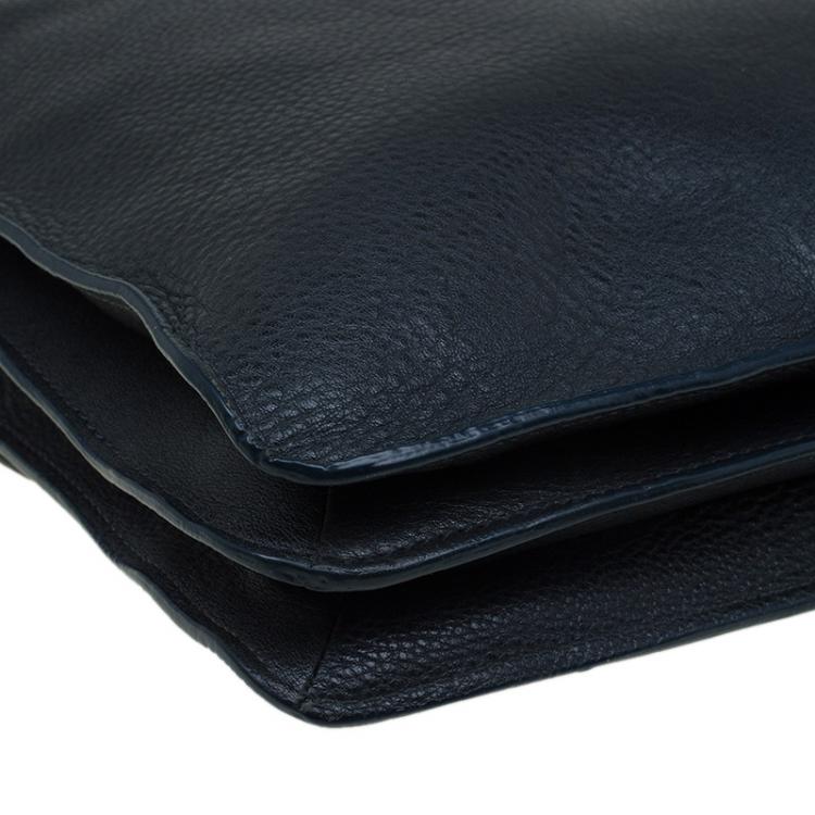 Pre Owned Marc By Marc Jacobs Black Leather Shopper Tote