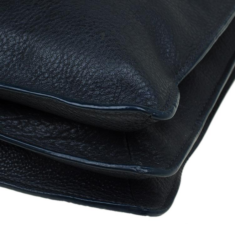 Pre Owned Marc By Marc Jacobs Black Leather Shopper Tote