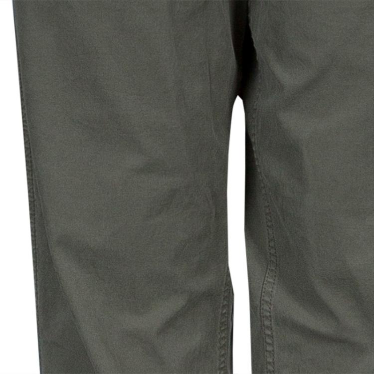 Pre Owned McQ by Alexander McQueen Olive Green Leather Buckle Utility Pants S