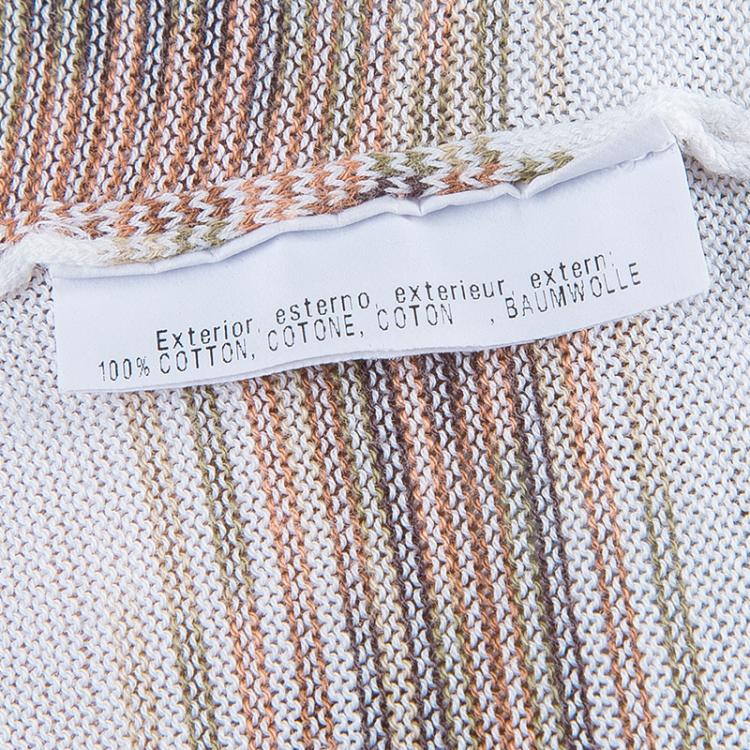 Pre Owned Missoni Crewneck Long Sleeve T-Shirt XXL
