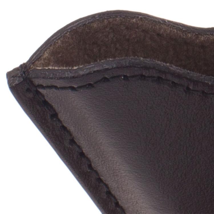 Pre Owned Montblanc Black Soft Leather Meisterstuck iPhone 4/4S Case