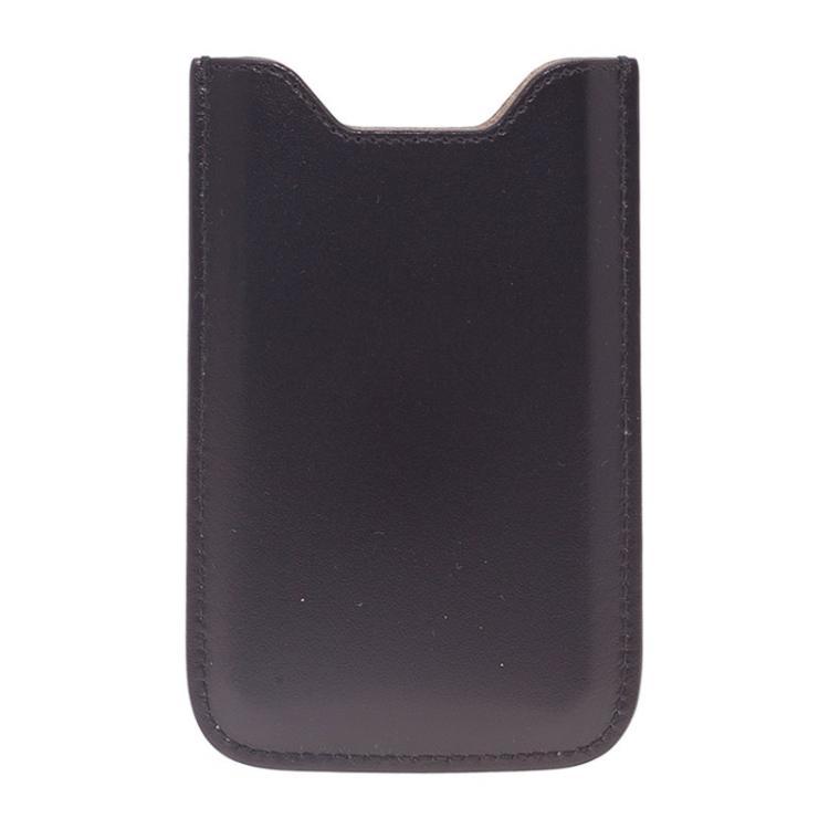 مملوكة مسبقًا Montblanc Black Leather Meisterstuck iPhone 4/4S Case