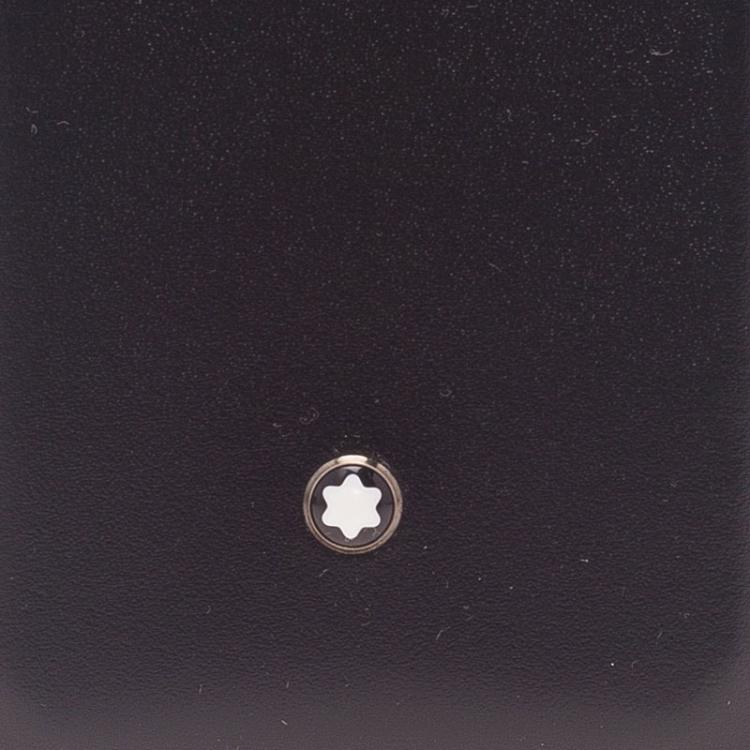 مملوكة مسبقًا Montblanc Black Leather Meisterstuck iPhone 4/4S Case