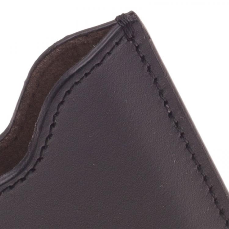Pre Owned Montblanc Black Leather Meisterstuck iPhone 4/4S Case
