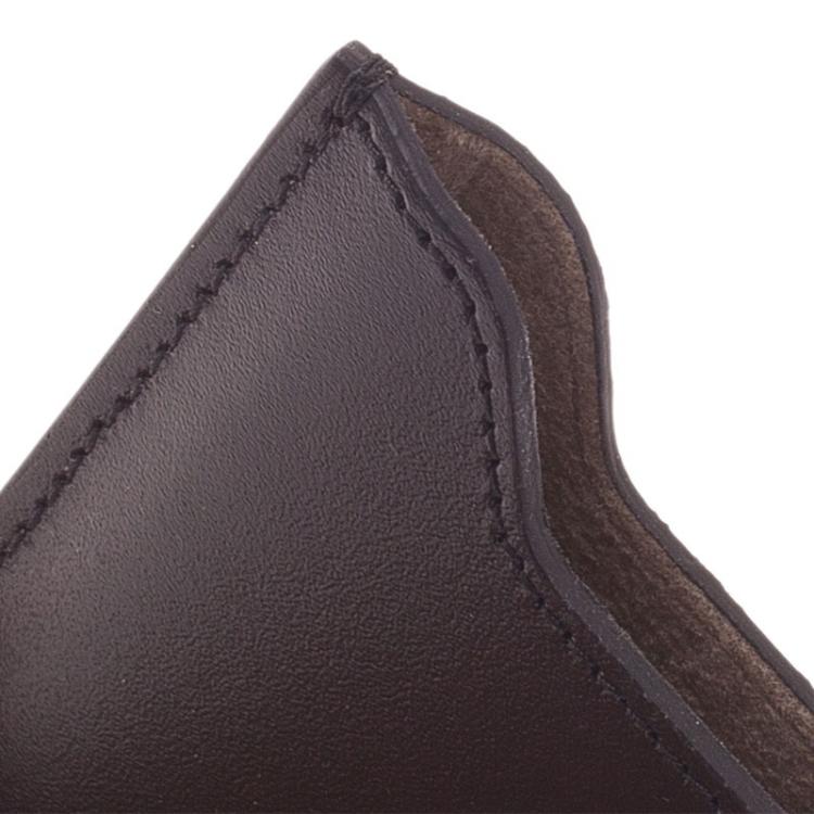 Pre Owned Montblanc Black Leather Meisterstuck iPhone 4/4S Case