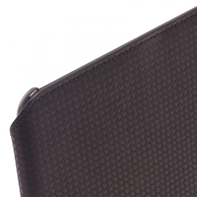 Pre Owned MontBlanc Black Patterned Leather Meisterstuck Galaxy Tab 7.7 Cover