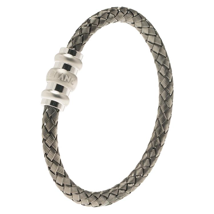 Montblanc Woven Silver Bracelet Montblanc