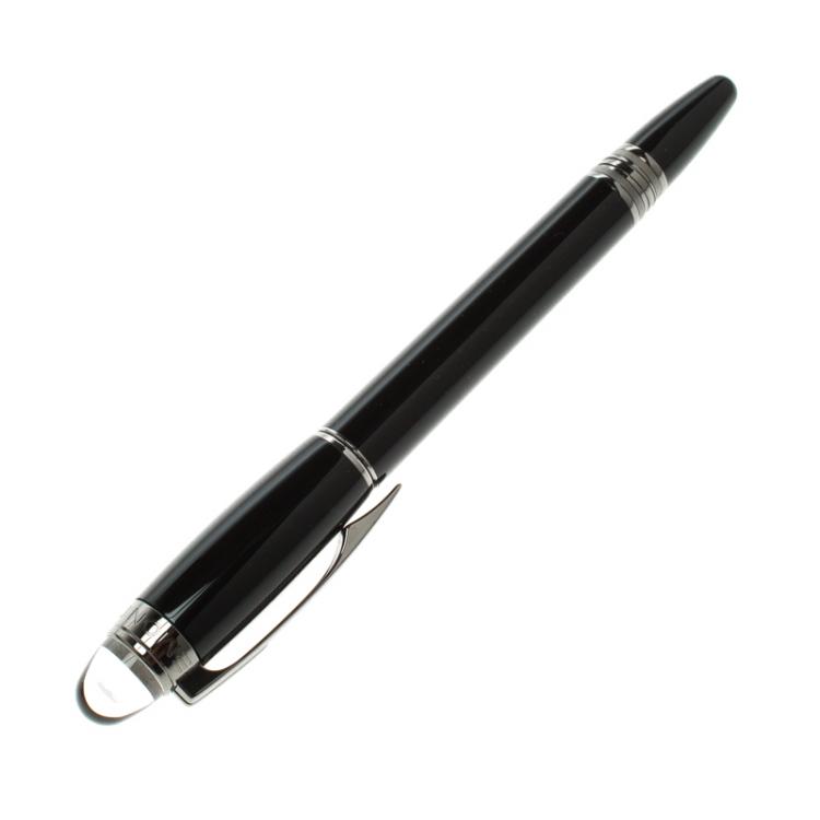 مملوكة مسبقًا Montblanc StarWalker Midnight Fineliner Pen and Business Card Holder Set