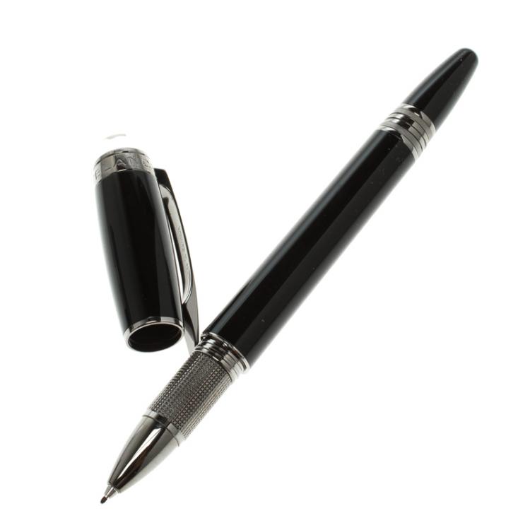 مملوكة مسبقًا Montblanc StarWalker Midnight Fineliner Pen and Business Card Holder Set