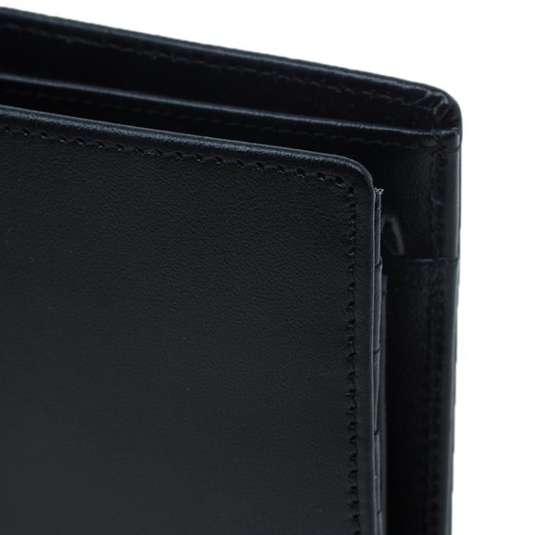 Pre Owned Montblanc Black Leather Miesterstuck Wallet