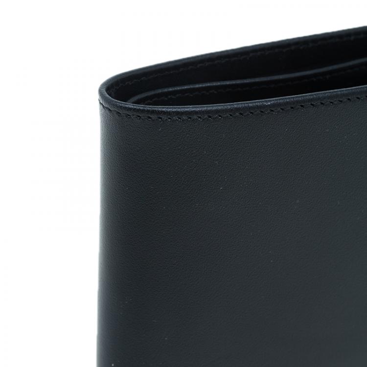 Pre Owned Montblanc Black Leather Miesterstuck Wallet