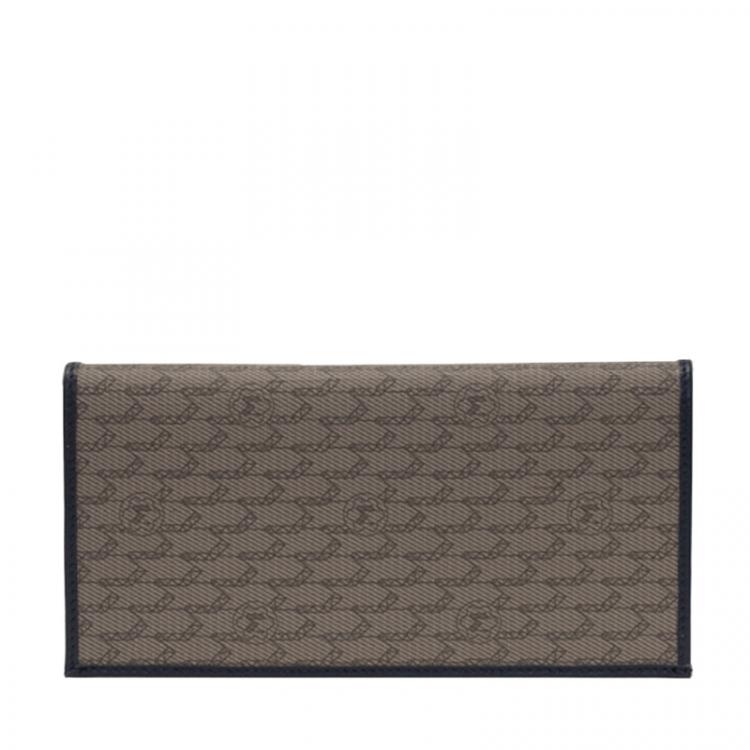 Pre Owned Montblanc Brown Leather Bifold Wallet