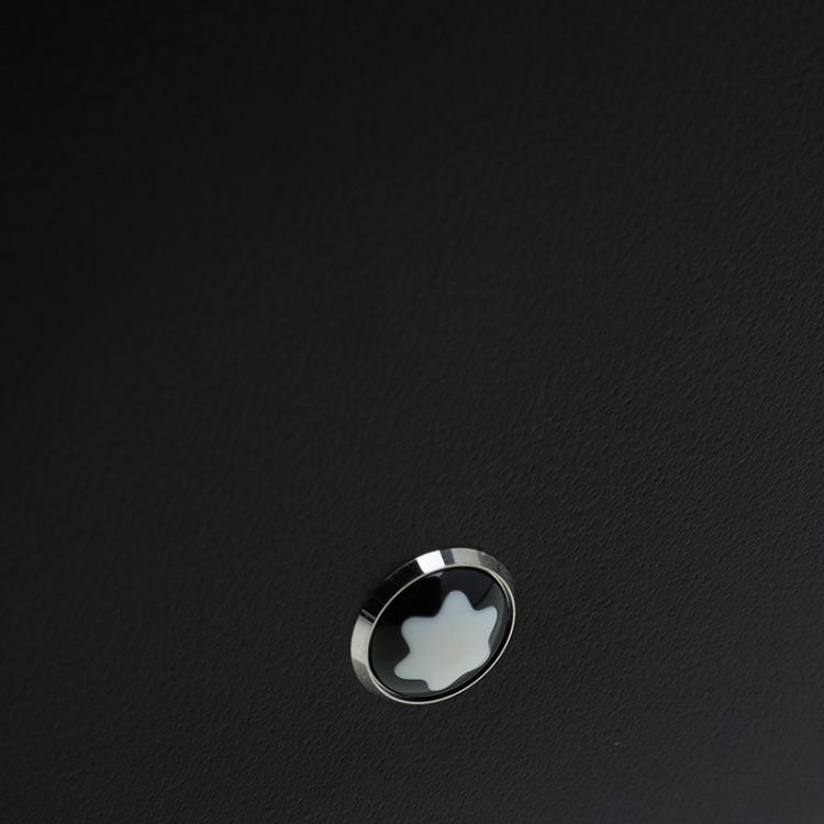 Pre Owned Montblanc Black Leather Card Holder