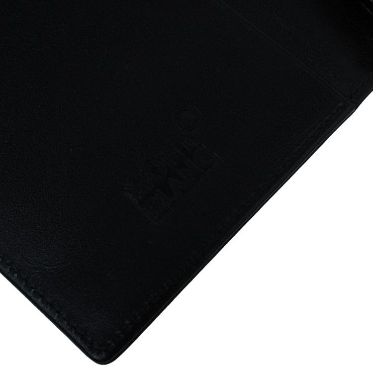 Pre Owned Montblanc Black Leather Card Holder