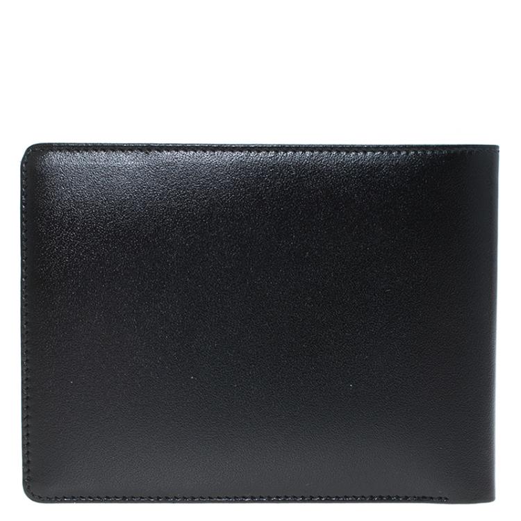 مملوكة مسبقًا Montblanc Black Leather Miesterstuck Bifold Wallet