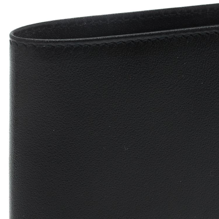 مملوكة مسبقًا Montblanc Black Leather Miesterstuck Bifold Wallet