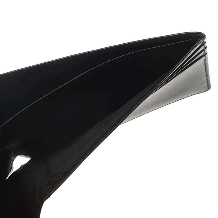 مملوكة مسبقًا Montblanc Black Leather Miesterstuck Bifold Wallet