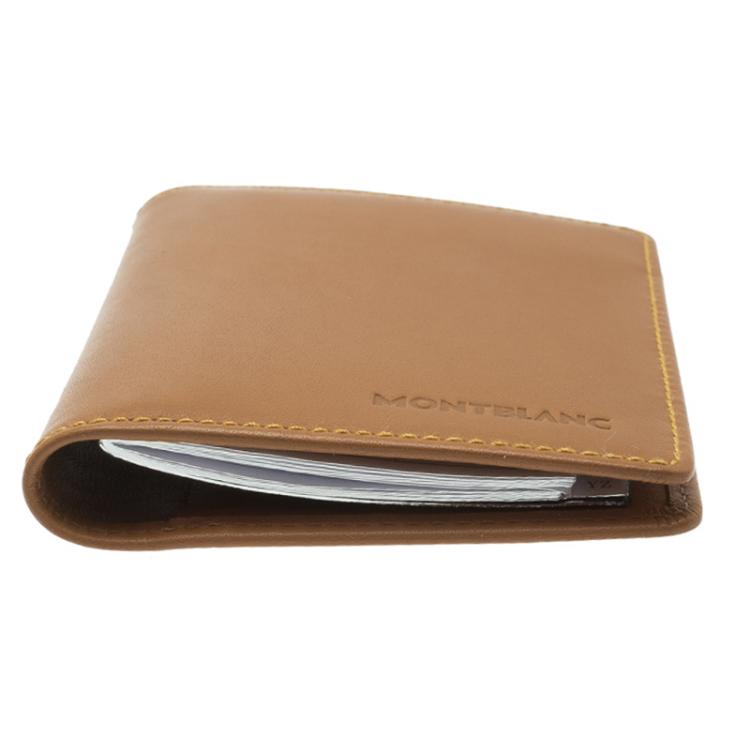 Pre Owned Montblanc Natural Brown Leather Baby Diary