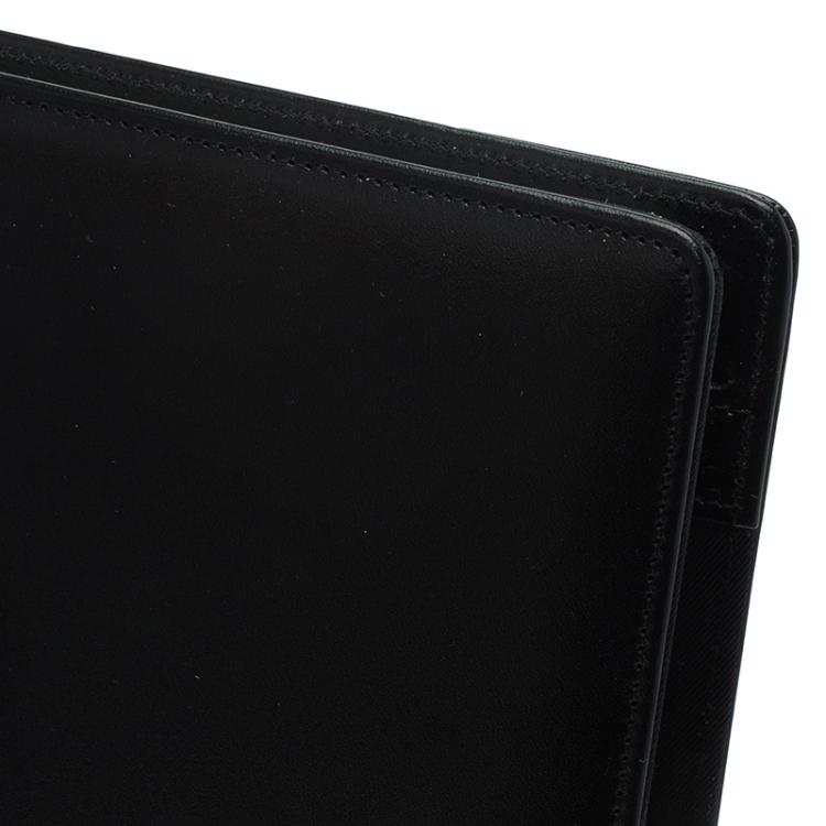 Pre Owned Montblanc Black Leather Conference Folder