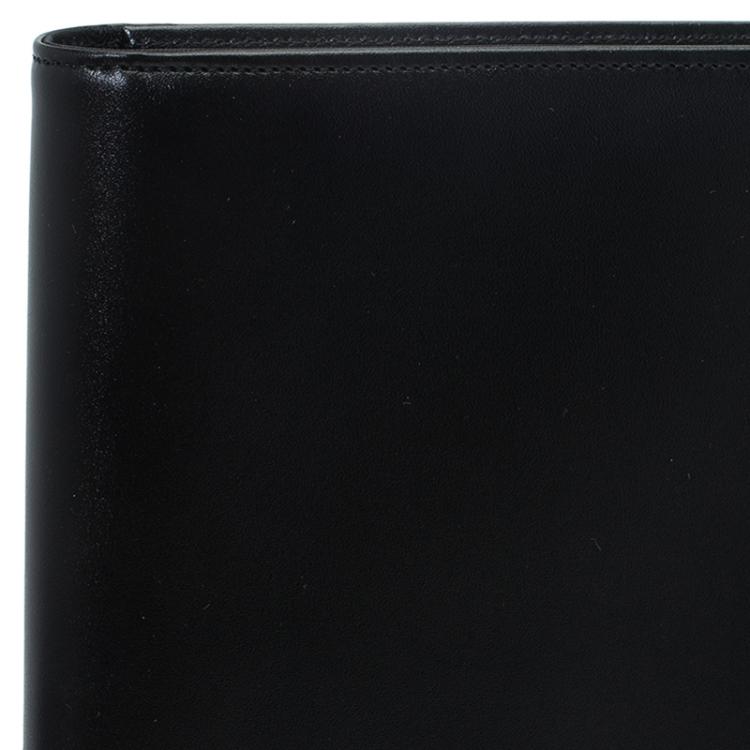 Pre Owned Montblanc Black Leather Conference Folder