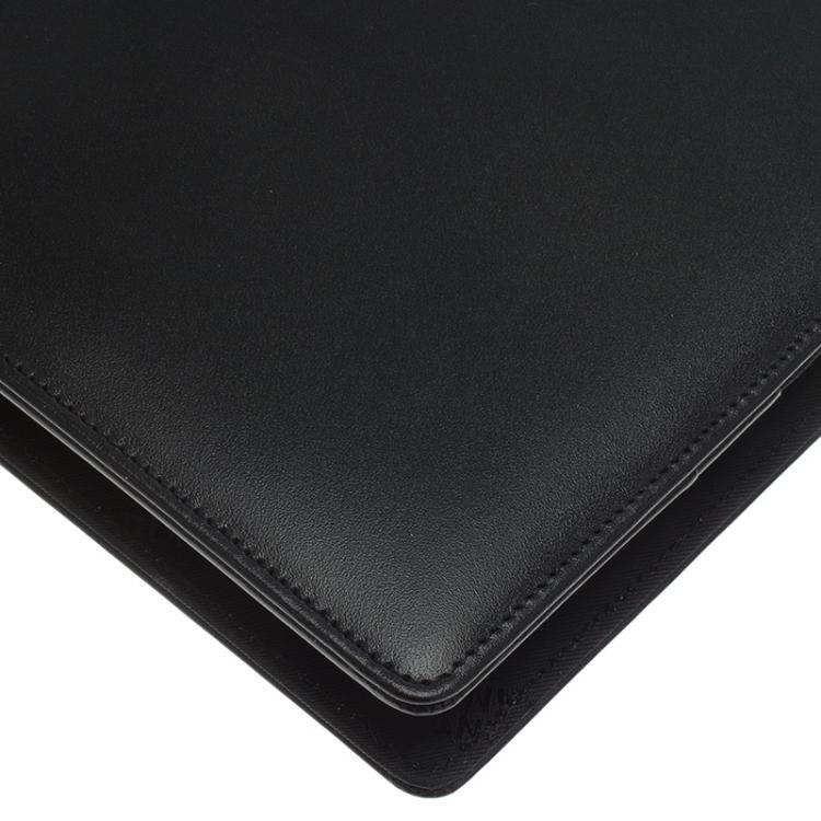 Pre Owned Montblanc Black Leather Conference Folder