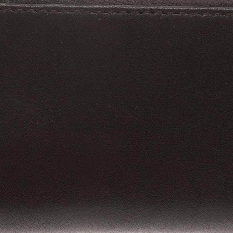 مملوكة مسبقًا Montblanc Brown Leather Lady Star Zip Pen Pouch