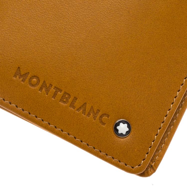 Pre Owned Montblanc Brown Leather Square Diary Organizer