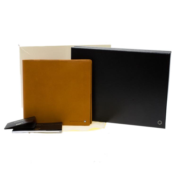 Pre Owned Montblanc Brown Leather Square Diary Organizer