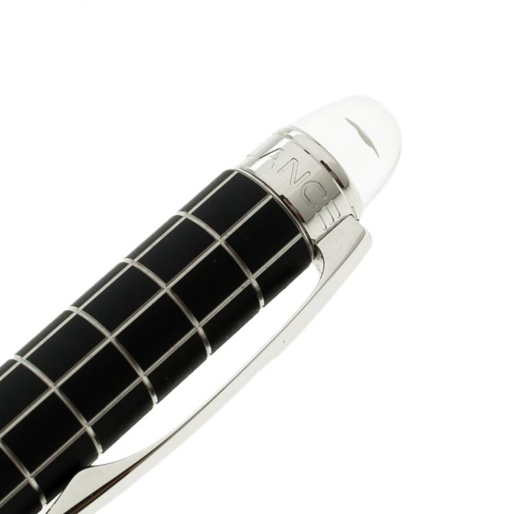 Pre Owned Montblanc Black StarWalker Metal & Rubber Ball Point Pen