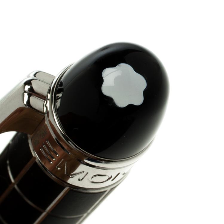 Pre Owned Montblanc Black StarWalker Metal & Rubber Ball Point Pen