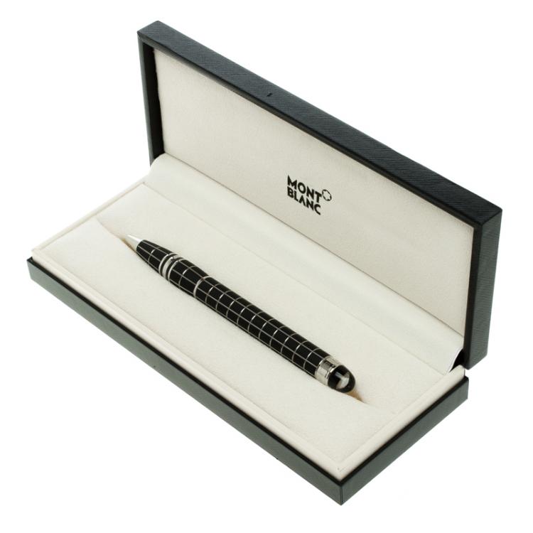 Pre Owned Montblanc Black StarWalker Metal & Rubber Ball Point Pen
