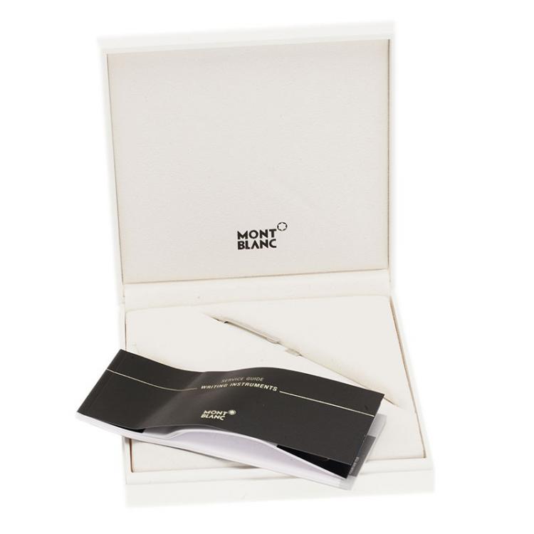 مملوكة مسبقًا Montblanc White Laquer Rollerball-Pen