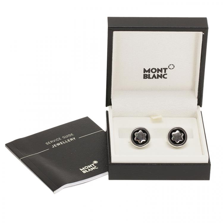Pre Owned Montblanc Contemporary Cufflinks