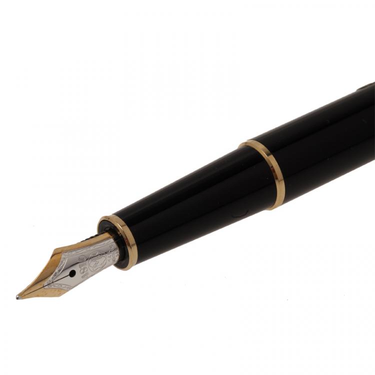 Pre Owned Montblanc Black Resin Meisterstuck LeGrand Fountain Pen