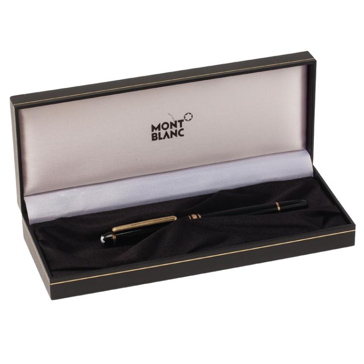 Pre Owned Montblanc Black Resin Meisterstuck LeGrand Fountain Pen