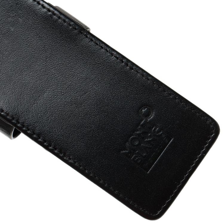 مملوكة مسبقًا Montblanc Black Meisterstuck Leather Double-Pen Pouch
