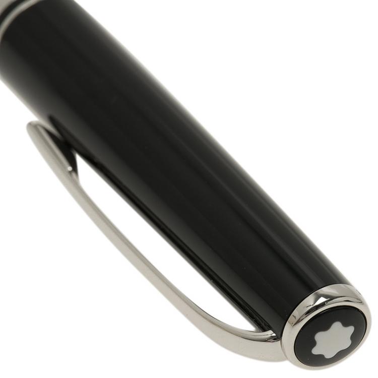 Pre Owned Montblanc Black Resin Cruise Collection Ballpoint Pen