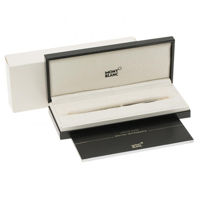 Pre Owned Montblanc Black Resin Cruise Collection Ballpoint Pen