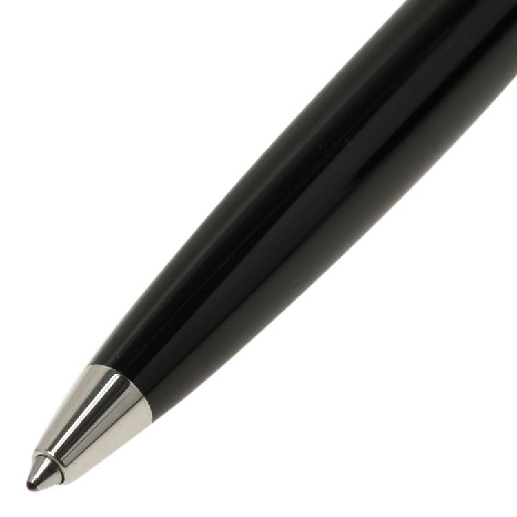 Pre Owned Montblanc Black Resin Cruise Collection Ballpoint Pen