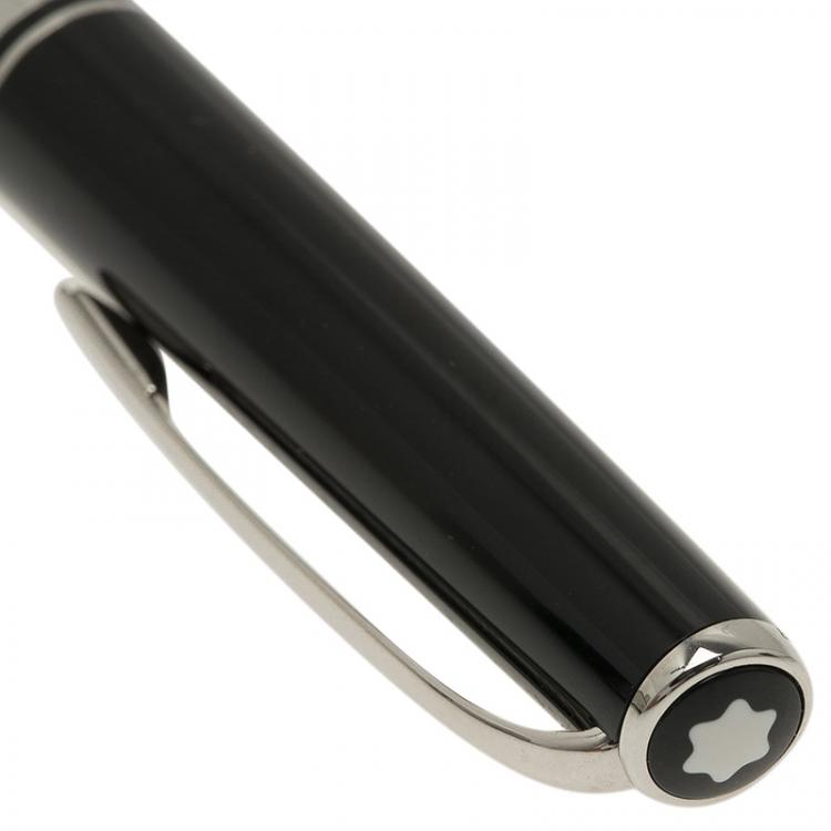 Pre Owned Montblanc Black Resin Cruise Collection Ballpoint Pen