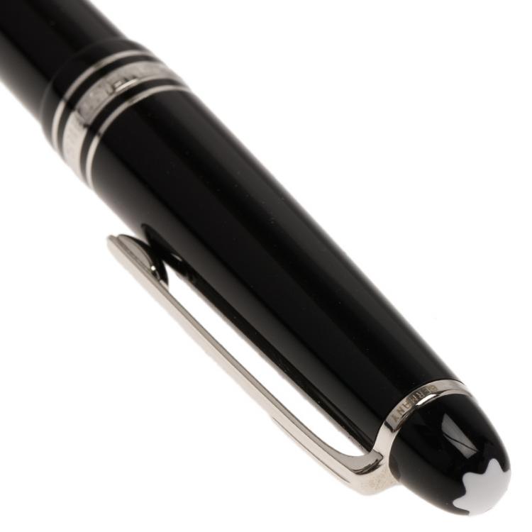 Pre Owned Montblanc Black Resin Meisterstuck Hommage Frederic Chopin Fountain Pen