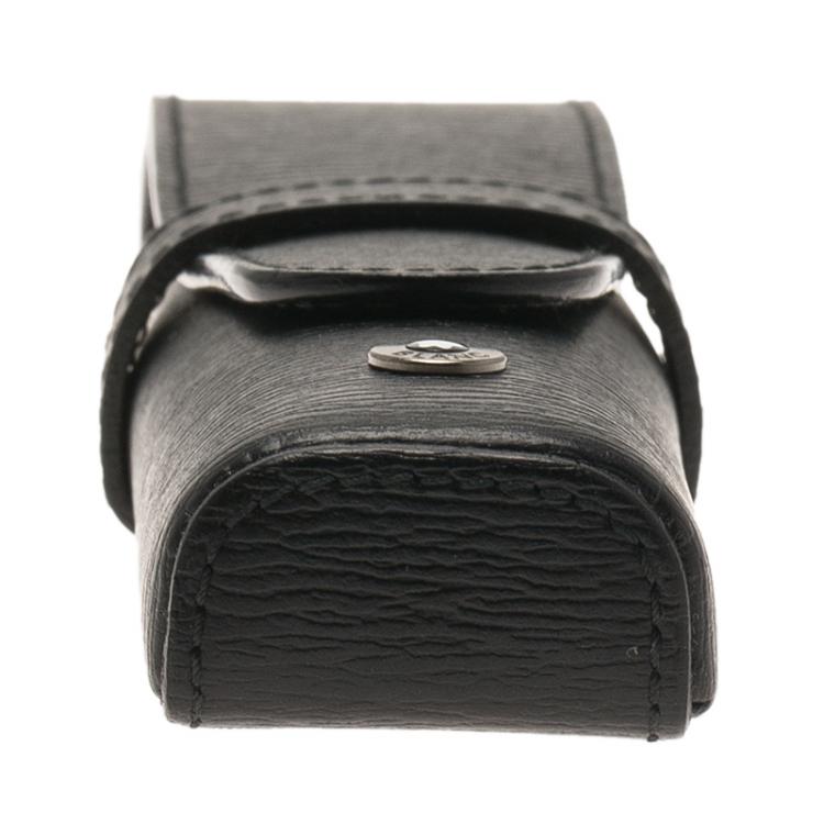 مملوكة مسبقًا Montblanc Black Leather Classic Pen Pouch