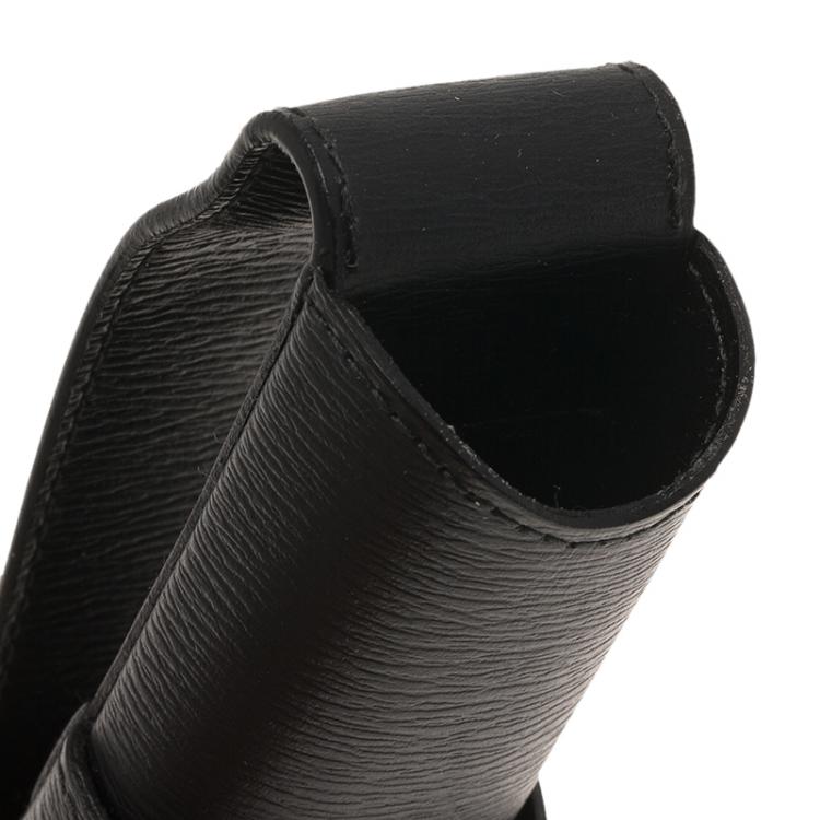 مملوكة مسبقًا Montblanc Black Leather Classic Pen Pouch