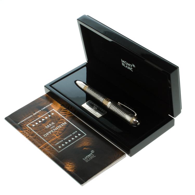 مملوكة مسبقًا Montblanc Patron of Art Max Von Oppenheim Limited Edition 4810 Fountain Pen