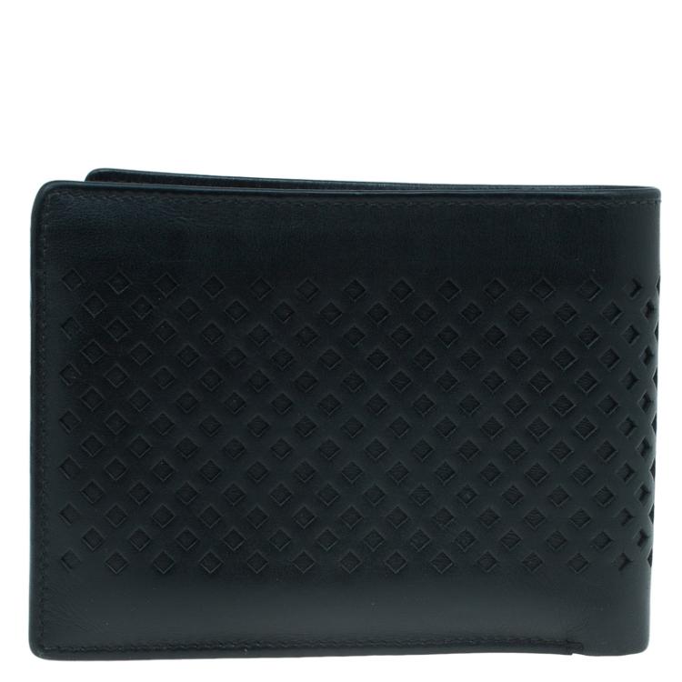 Pre Owned Montblanc Black Leather Extreme Bifold Wallet